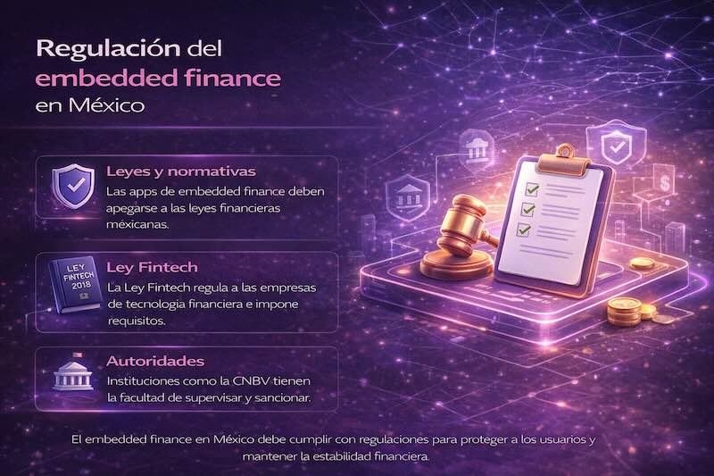 Regulación del embedded finance en México