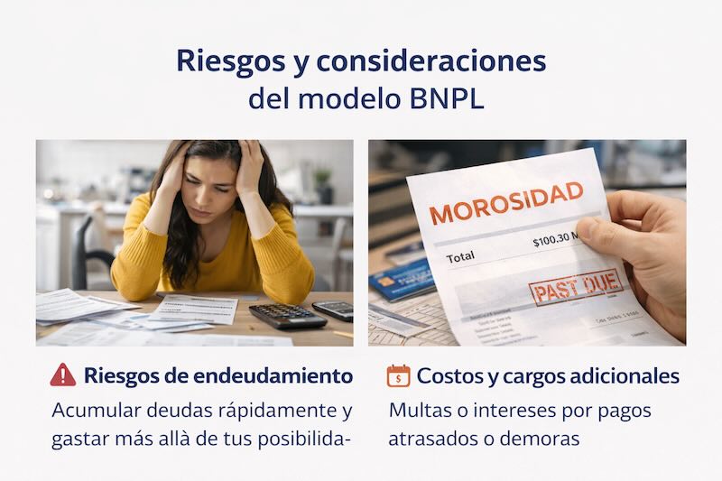 Riesgos y consideraciones del modelo BNPL