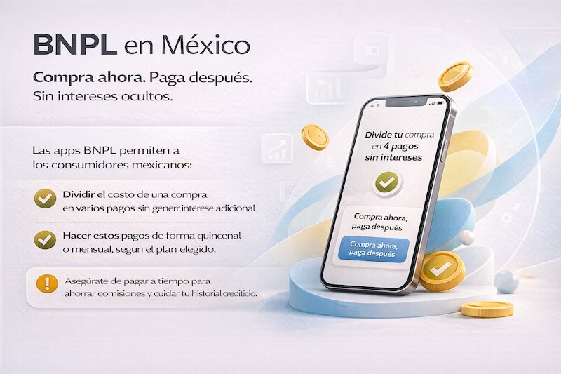 ¿Qué son las Buy Now Pay Later apps en México?